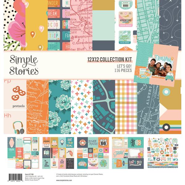 Simple Stories Simple  Let's Go! Collection  Kit