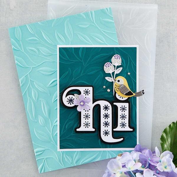 Spellbinders Dies "Stitched Hi Etched" Stanzschablonen