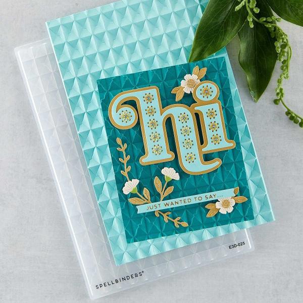 Spellbinders Dies "Stitched Hi Etched" Stanzschablonen