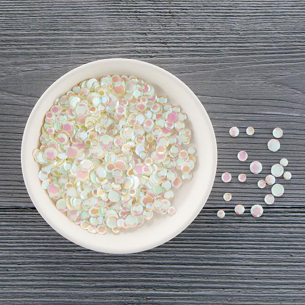 Spellbinders Sequins "Aura Opalescent Faceted Sequins" Pailetten