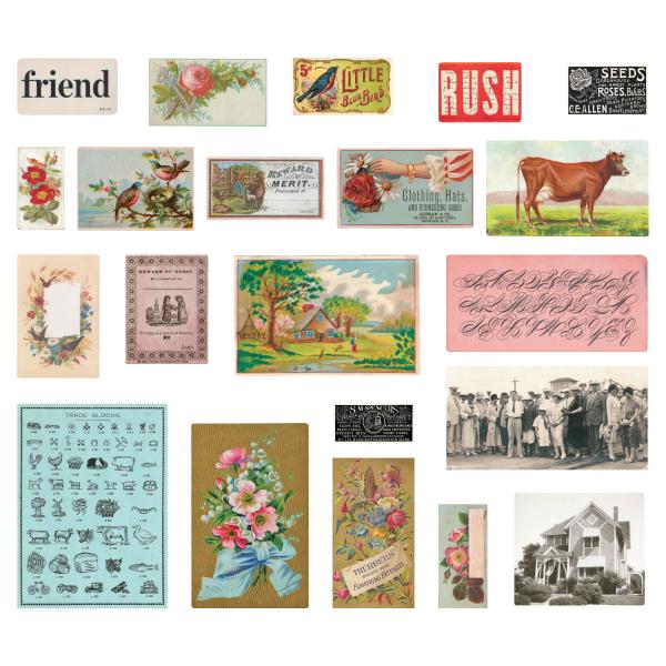 Spellbinders Die Cuts  "Reward of Merit Miscellany Printed " Stanzteile