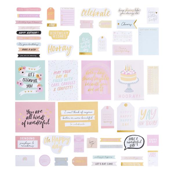 Spellbinders  "Craft Your Birthday Celebrations Embellishment Bundle" 