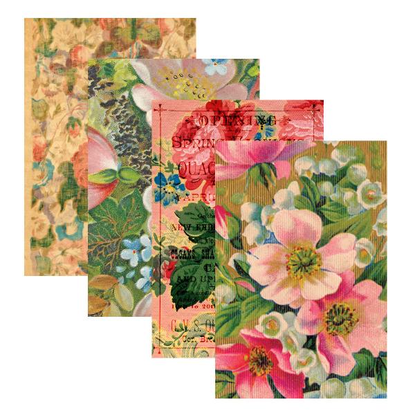 Spellbinders Paper Pad "Florals Palette Sampler" 