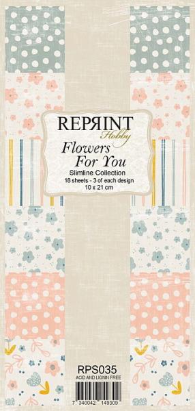 Reprint Flowers For You  Simline Paper Pack