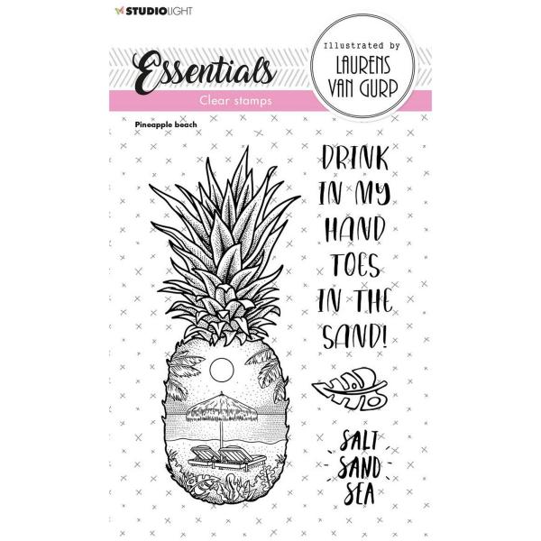 Studio Light - Clear Stamps "Pineapple Beach"