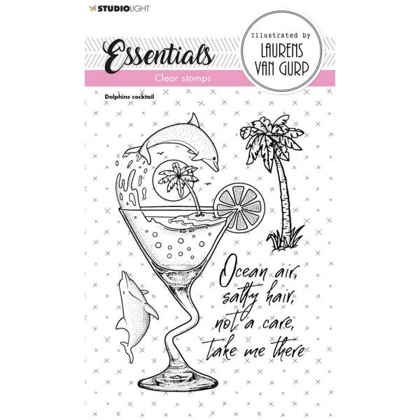 Studio Light - Clear Stamps "Dolphins Cocktail"