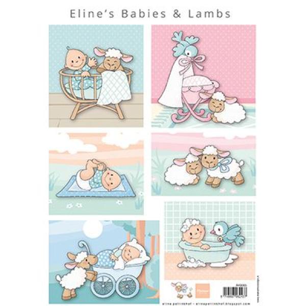 Marianne Design -  Elines Babys - Lämmer
