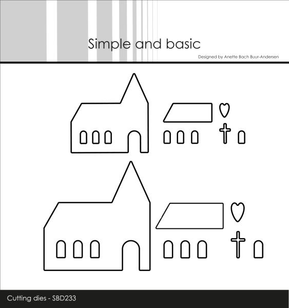 Simple and Basic " Church Cutting " Stanze -  Die