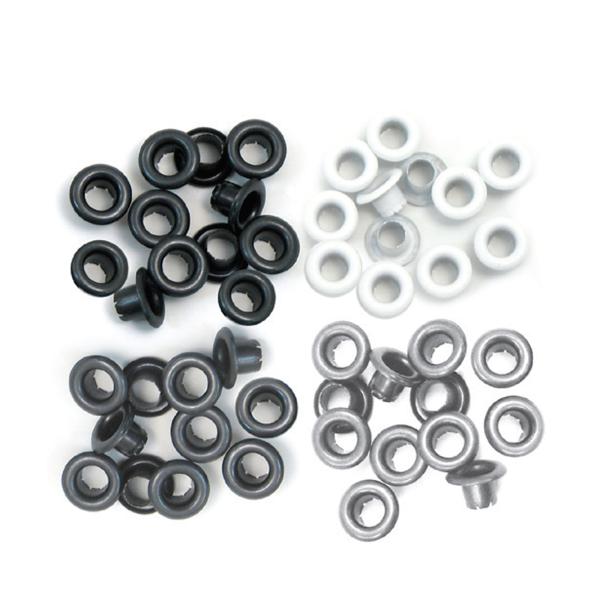 We R Memory Keepers Standard Eyelets Grey Eyelet