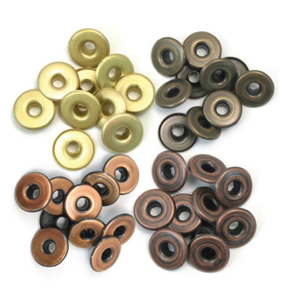 We R Memory Keepers Wide Eyelets Copper Cool Metal Eyelet