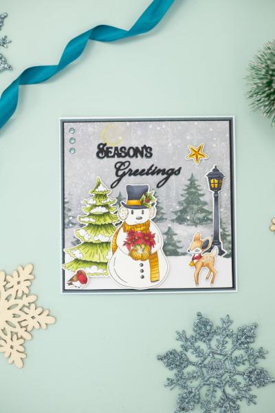 Crafters Companion -O' Christmas Tree  - Stanze & Stempel