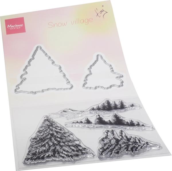 Marianne Design - Stamp & Die Tiny's Snow Village 