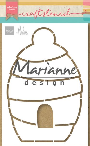 Marianne Design - Stencil -  by Marleen Beehive - Schablone