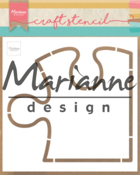 Marianne Design - Stencil - Puzzle  - Schablone 