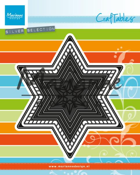 Marianne Design Craftables - Dies -  Basic Christmas Star  - Stanzschablone 