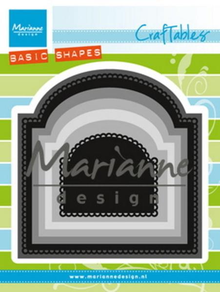 Marianne Design Craftables -  Basic Shapes Arch  - Stanzschablone 