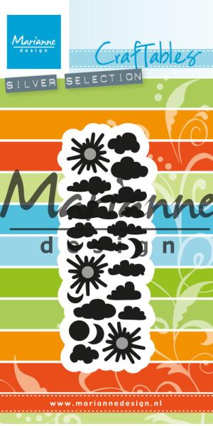 Marianne Design Craftables - Dies - Clouds  - Stanzschablone 