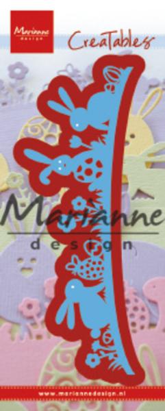 Marianne Design Creatables - Dies -  Bunny Border  - Präge- und Stanzschablone 