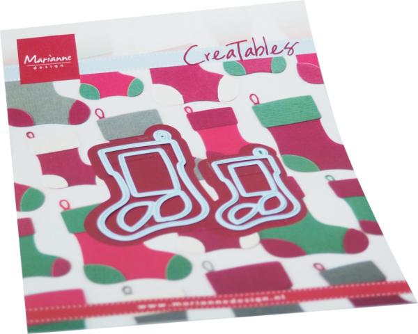 Marianne Design Creatables - Dies -  Christmas Stockings  - Präge- und Stanzschablone 