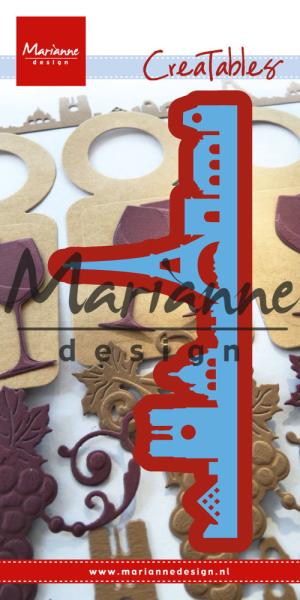 Marianne Design Creatables - Dies -  Horizon Paris  - Präge- und Stanzschablone 