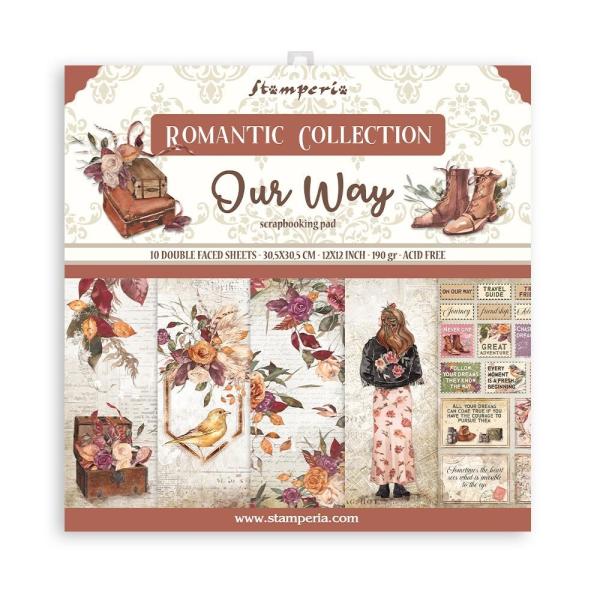 Stamperia "Our Way" 12x12" Paper Pack - Cardstock