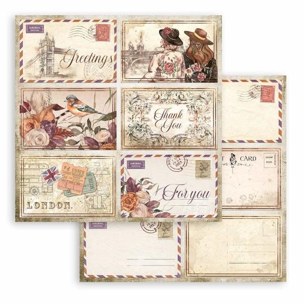 Stamperia "Our Way" 8x8" Paper Pack - Cardstock