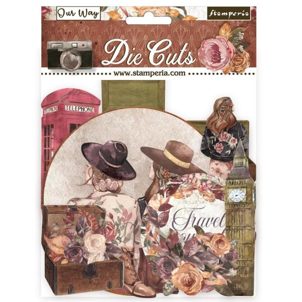 Stamperia "Our Way" Die Cuts - Stanzteile