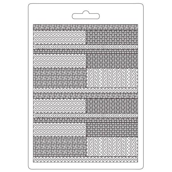 Stamperia - Soft Mould - " Bauhaus Textile Pattern" - Gießform 