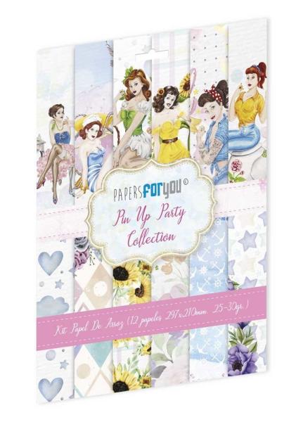 Paper For you - Rice Paper Kit -   Pin Up Party  - Decoupage