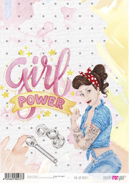 Paper For you - Rice Paper Kit -   Pin Up Party  - Decoupage