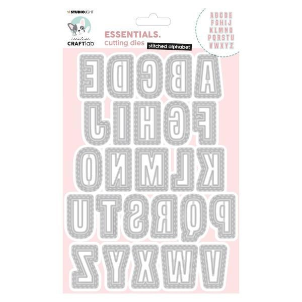 Creative Craft Lab - Studio Light - Dies - Stitched alphabet - Stanze 