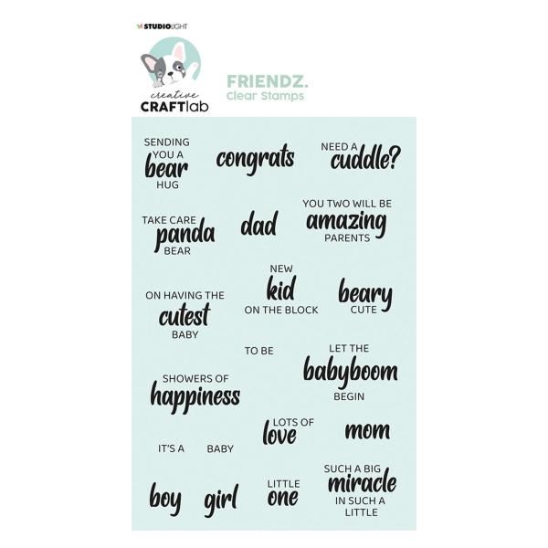 Creative Craft Lab - Studio Light - Clear Stamp - Baby - Stempel