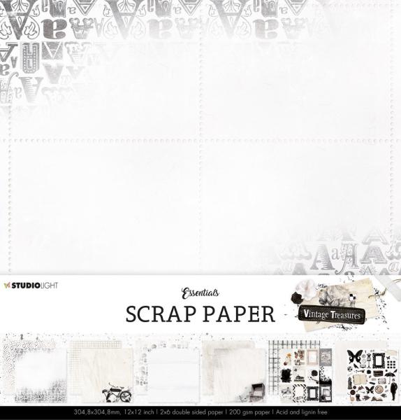 Studio Light - Designpapier  - Vintage Treasures 