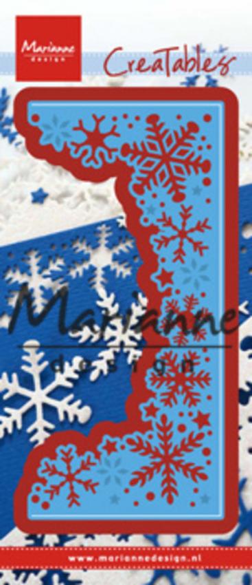 Marianne Design Creatables - Dies -  Snowflakes Border  - Präge - und Stanzschablone 