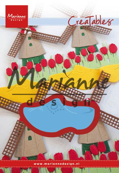 Marianne Design Creatables - Dies -  Wooden Shoe  - Präge - und Stanzschablone 