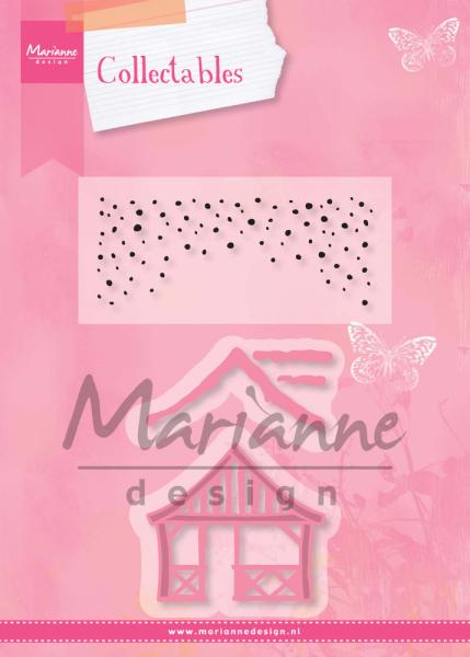 Marianne Design -Collectables - Stamp & Dies -  Christmas Chalet  - Stempel und Stanzschablone