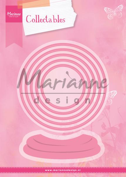 Marianne Design Collectables -  Dies - Snow Globe  - Präge - und Stanzschablone 