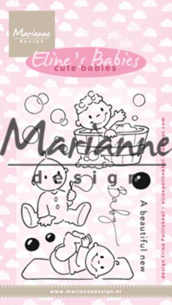 Marianne Design - Clear Stamps - Cute Babies - Stempel 