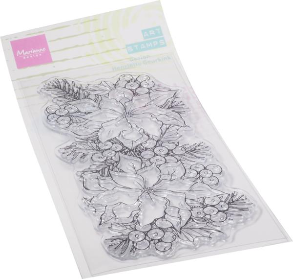 Marianne Design - Clear Stamps - Poinsettia - Stempel 