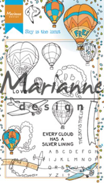 Marianne Design - Clear Stamps - Sky Is the Limit - Stempel 