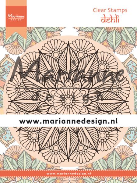 Marianne Design - Clear Stamps -  Mandala Delhi - Stempel 