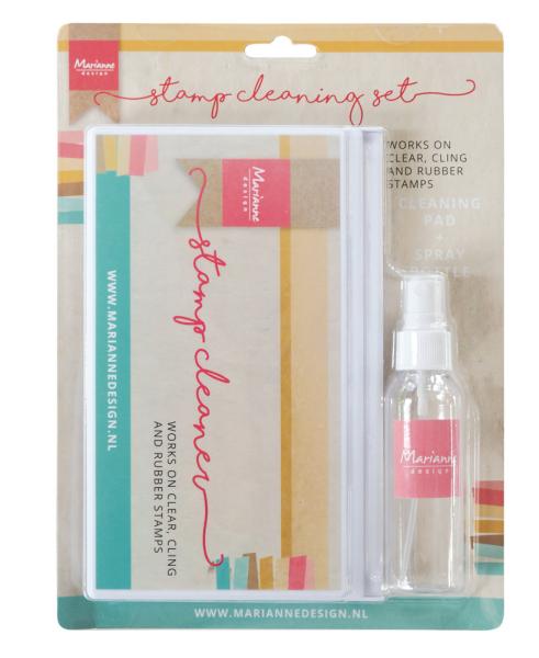 Marianne Design -  Stamp Cleaning Set - Stempelreinigungskissen - Sprühflasche