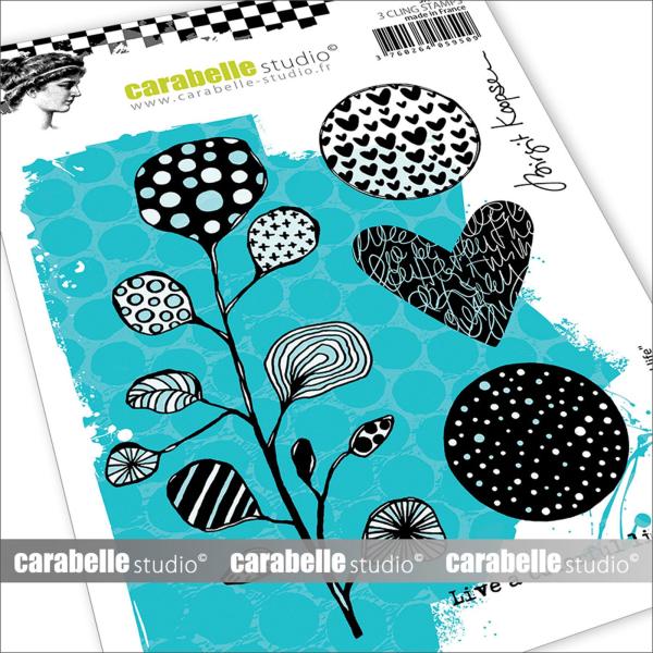 Carabelle Studio - Gummistempel - Colorful life - Stempel