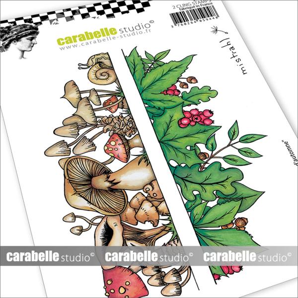 Carabelle Studio - Gummistempel - Autumn trails - Stempel