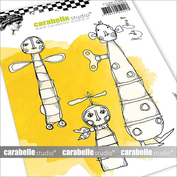 Carabelle Studio - Gummistempel - Mechanicals - Stempel