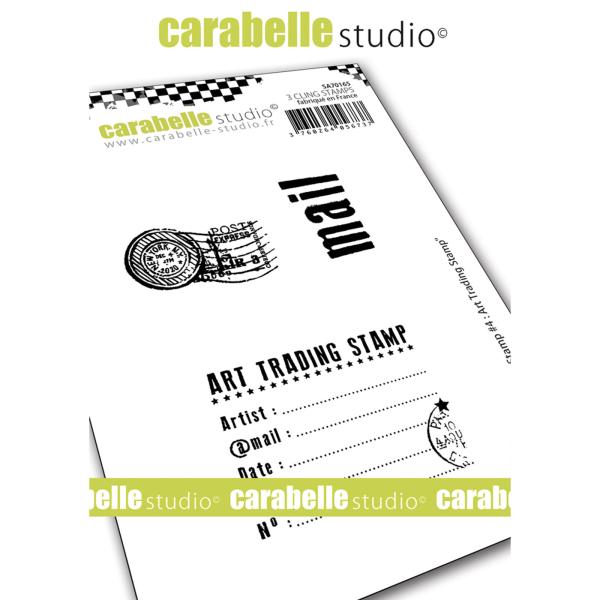 Carabelle Studio - Cling Stamp Art -  My Stamp #4 Art Trading - Stempel