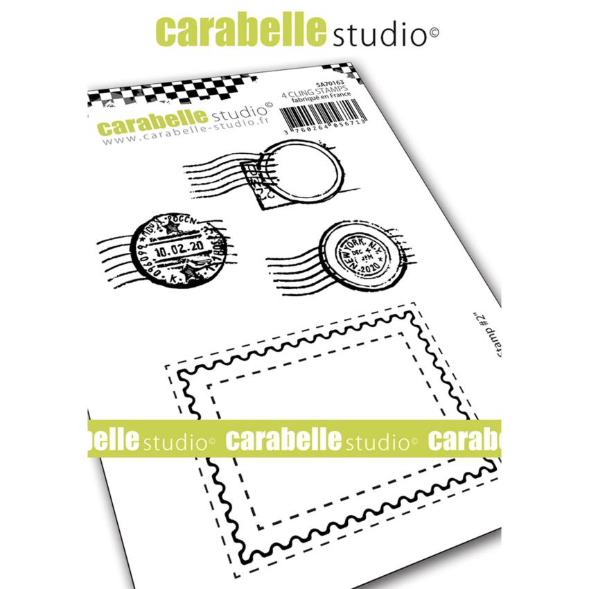 Carabelle Studio - Cling Stamp Art -  My Stamp #2 - Stempel