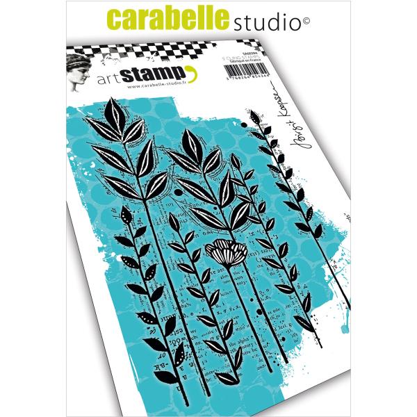 Carabelle Studio - Cling Stamp Art - Unkraut - Stempel