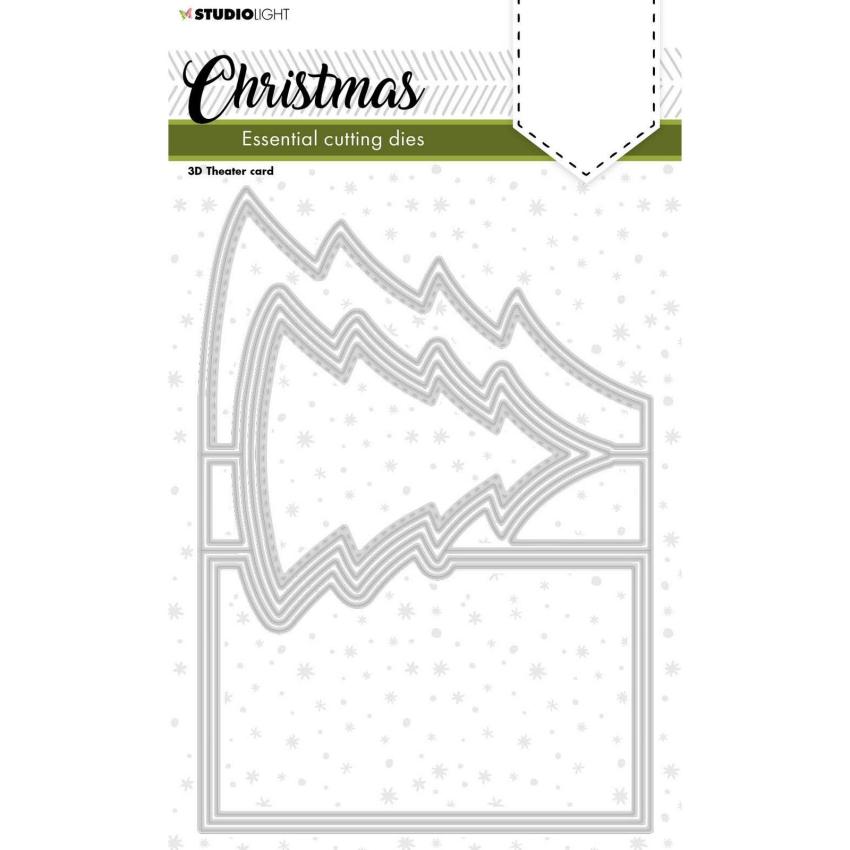 Studio Light - Die Cut -  Christmas Tree Pop Out - Stanze