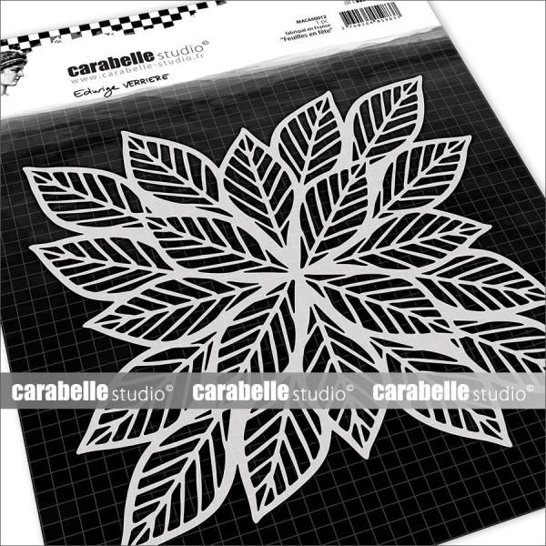 Carabelle Studio - Stencil -  Festive Leaves - Schablone